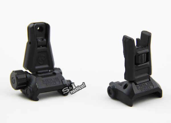 Latest New MBUS PRO Gen3 Back Up Sight Pair Folding Sight
